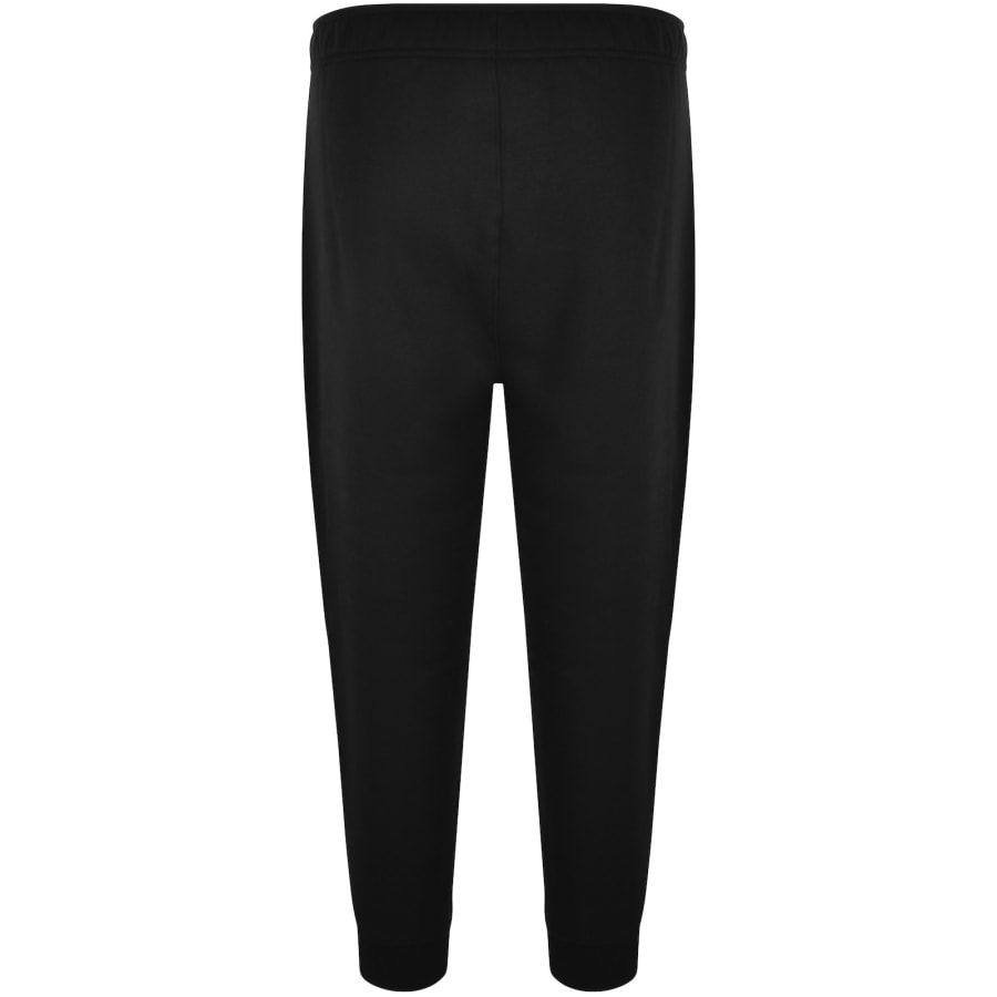 Black jogger bottoms discount